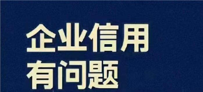 信用中国不良记录概述