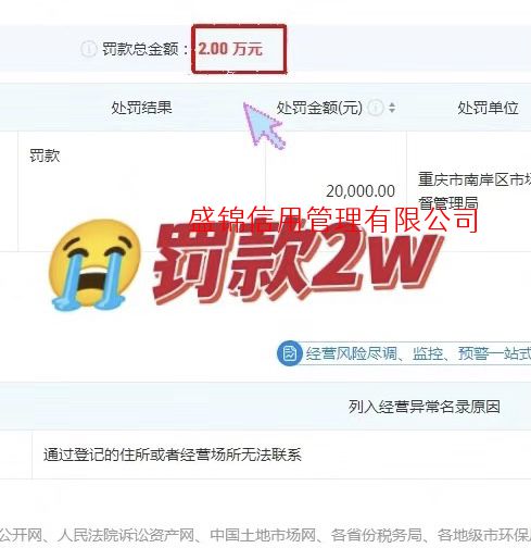 【2024年5月1日】起连续2年工商年检异常且地址异常-吊销营业执照